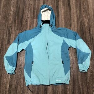 L.L.Bean Women's Small 3in1 Trail Model Waterproof Jacket Polartec Fleece Liner
